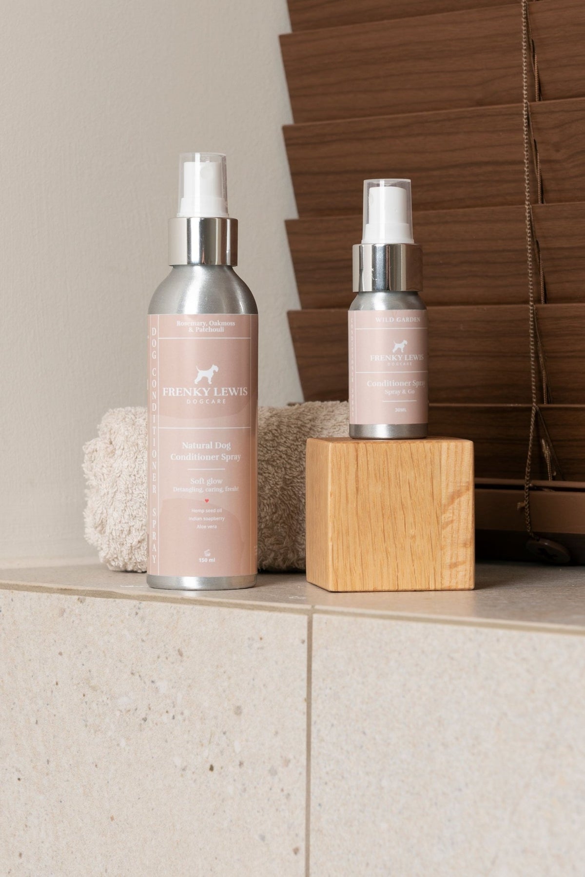 100% natural Dry Shampoo & Conditioner - Spray & GO - 30 ml - MisterDog